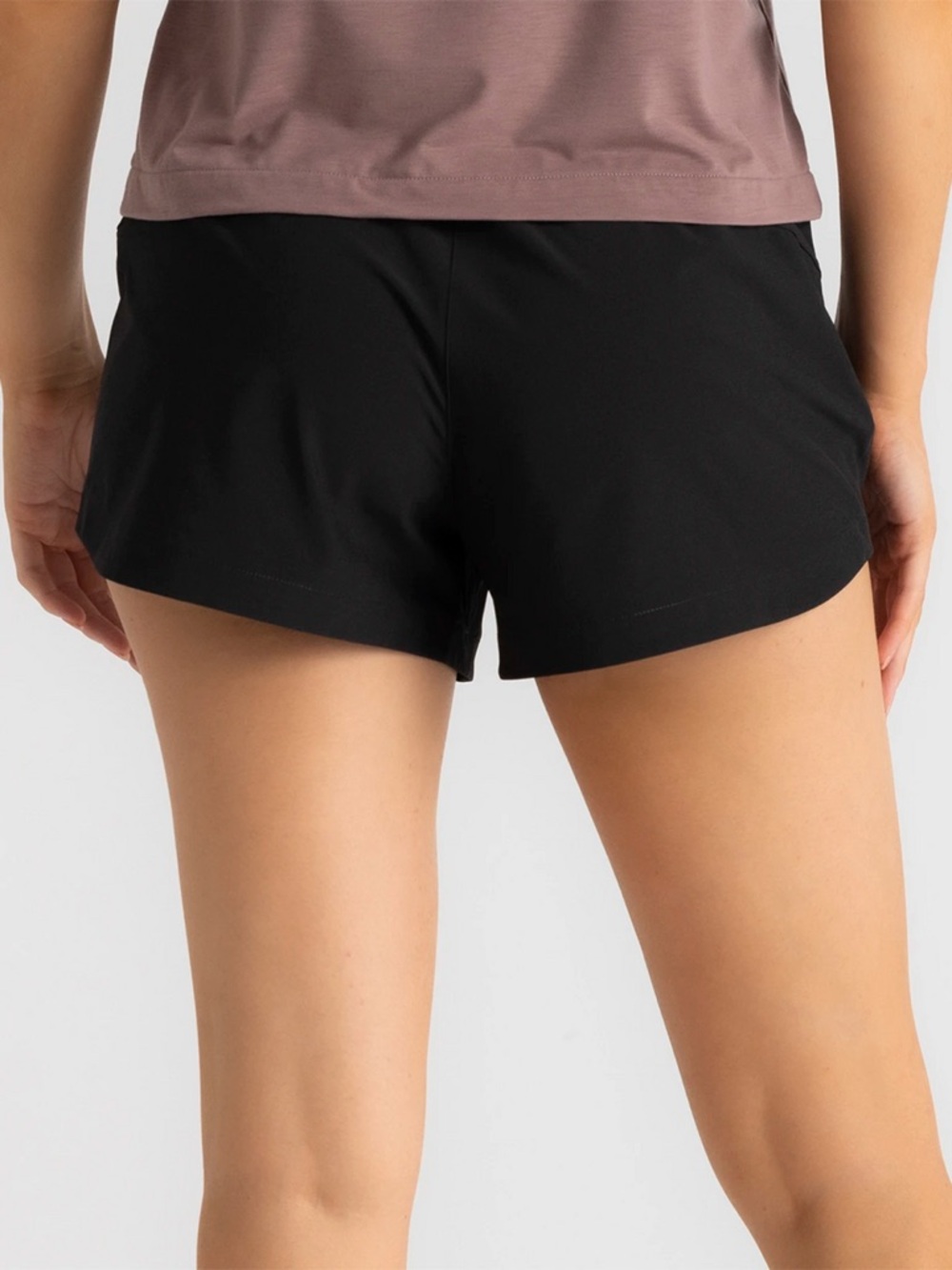 Free Fly Women's Black Performance Shorts NWT - Picture 2 of 6